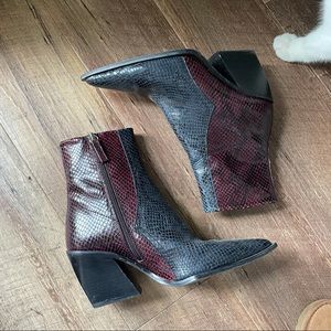 Topshop heeled booties